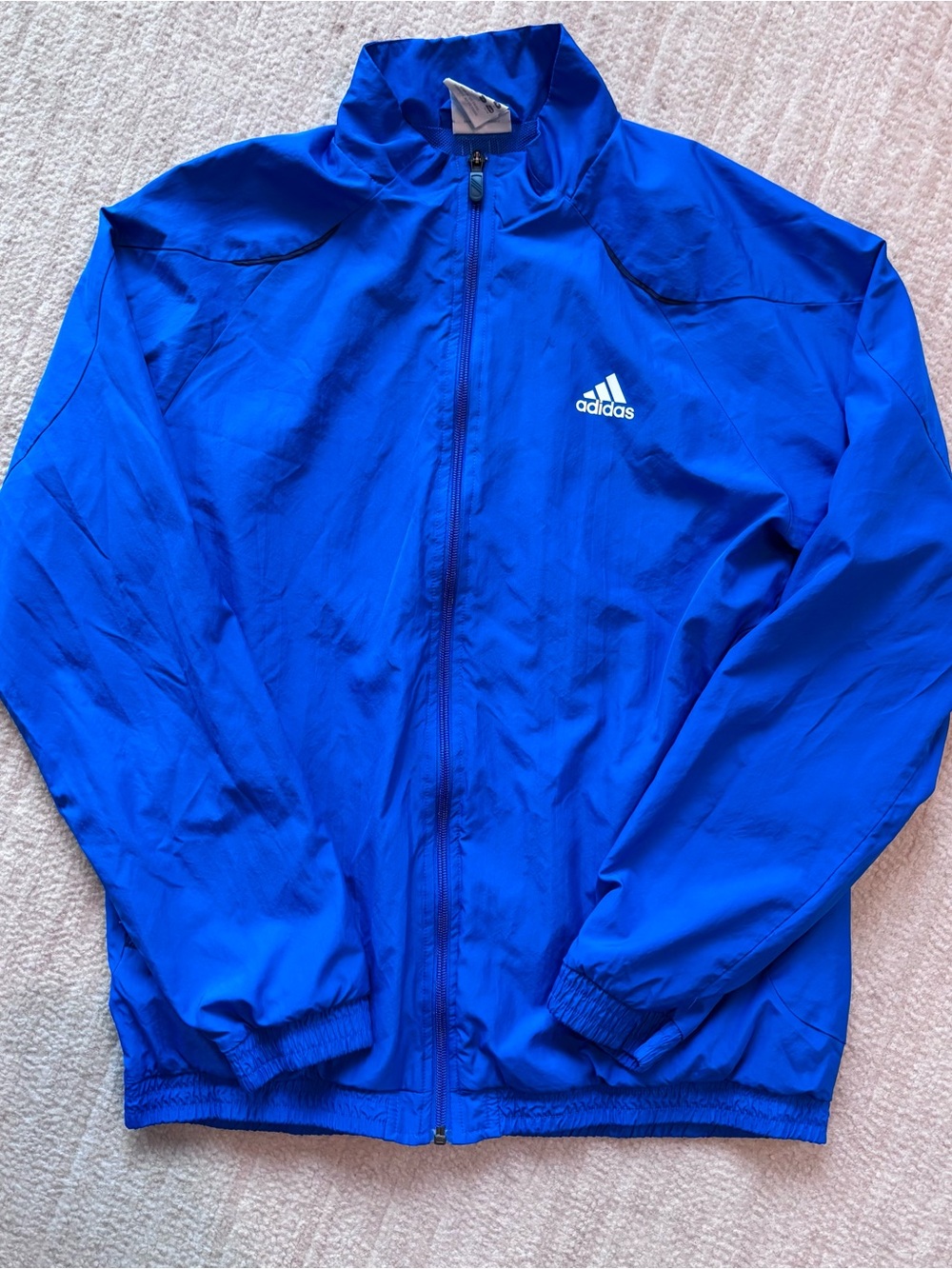 adidas Men's Lightweight Jacket in Bright Blue